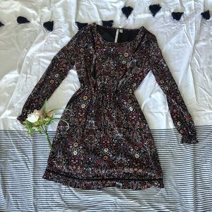 Lauren Conrad Fall Floral Dress, Sz. XS